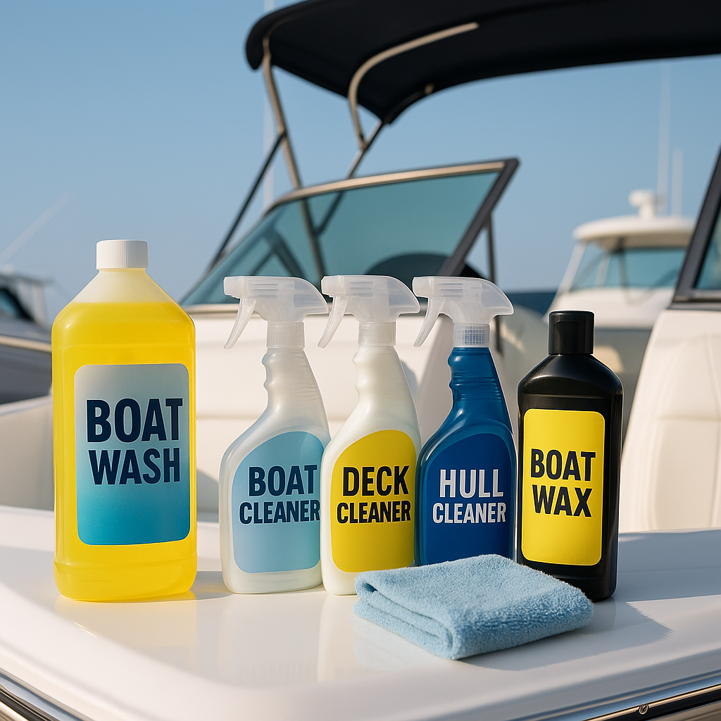 Best Boat Cleaning Products for a Showroom Finish