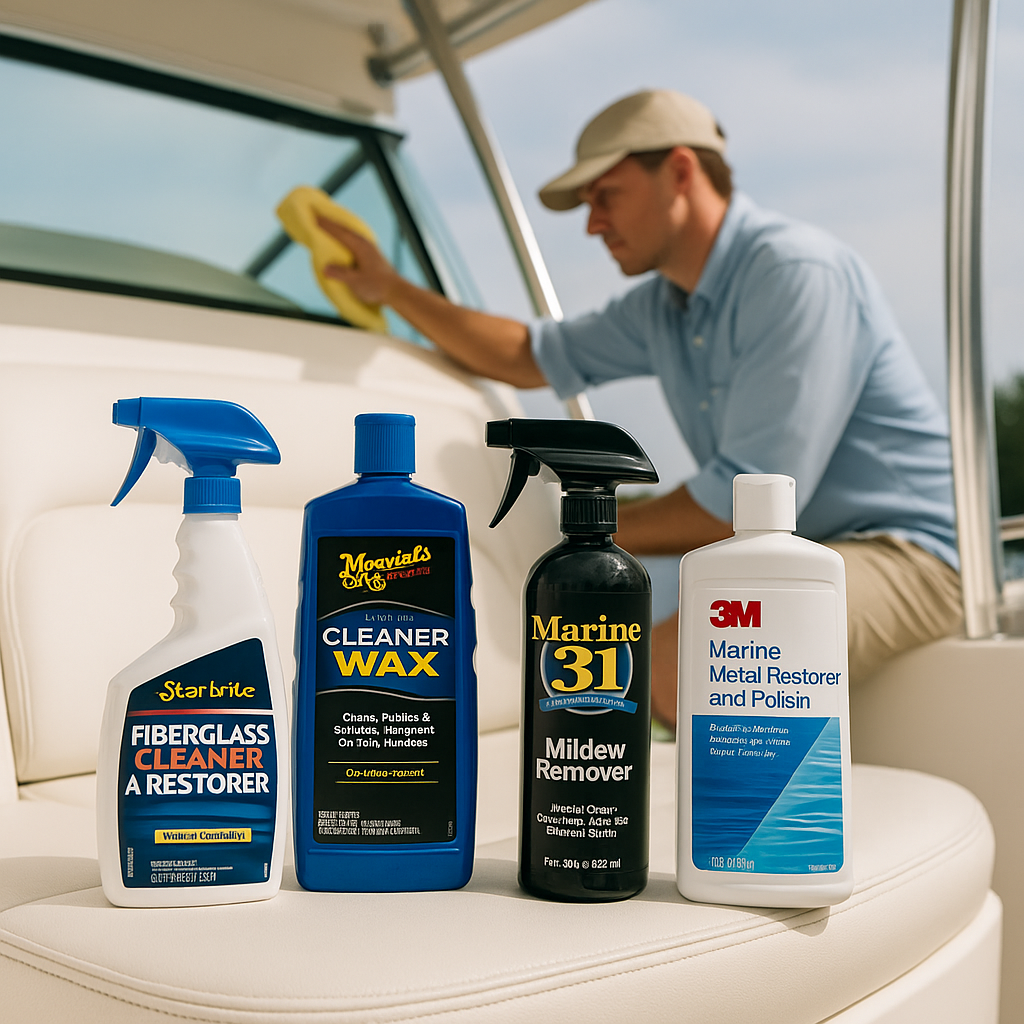 The Best Marine Cleaning Products for Fiberglass, Vinyl, and Metal