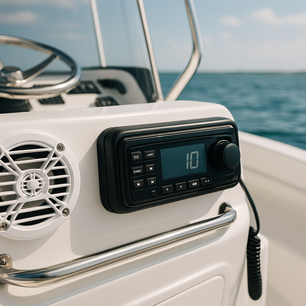 The Best Marine Stereos and Head Units for Saltwater Boats